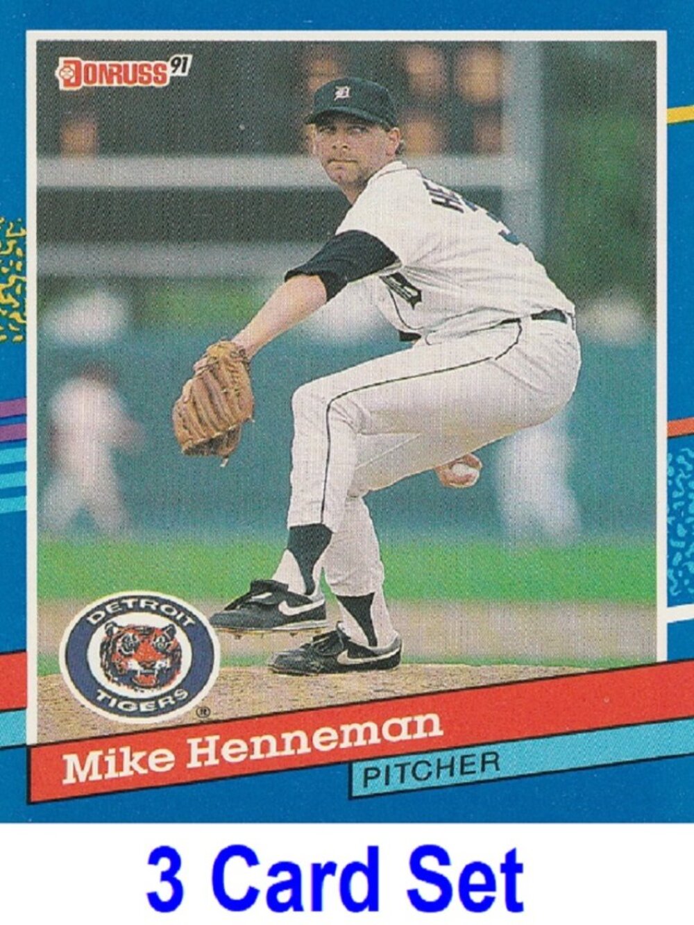 Mike Henneman Baseball Card Collection